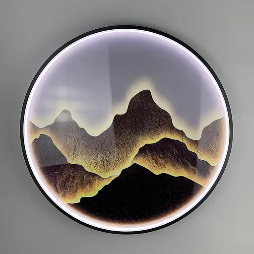 Настінний світильник Dawn Black Арт. MJ 109/600 Line F - фото 4