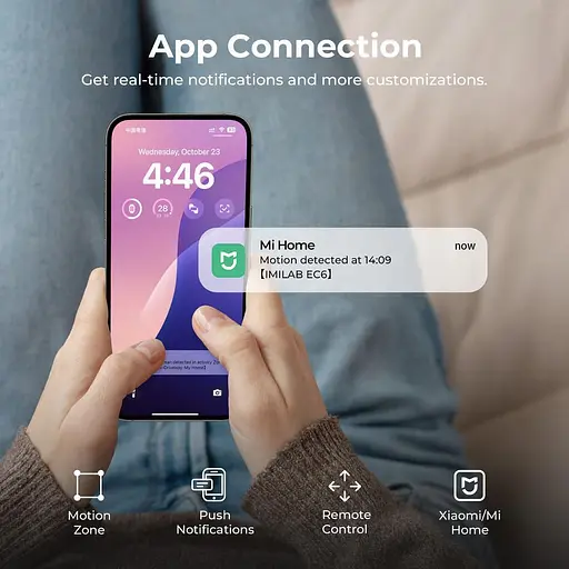 IP-камера для відеоспостереження IMILAB EC6 (CMSXJ65A) Global EU [128344] - фото 5