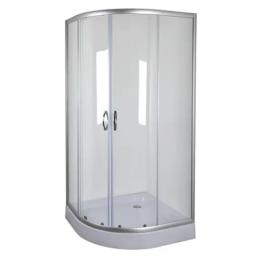 Душевая кабина Bravo Wisla 80T 000022471, прозрачный, матовый хром - фото 2