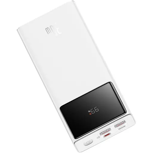 Зовнішній акумулятор Baseus Star-Lord Digital Display 30000mAh 30W White (P10022905213-00) [115179] - фото 5