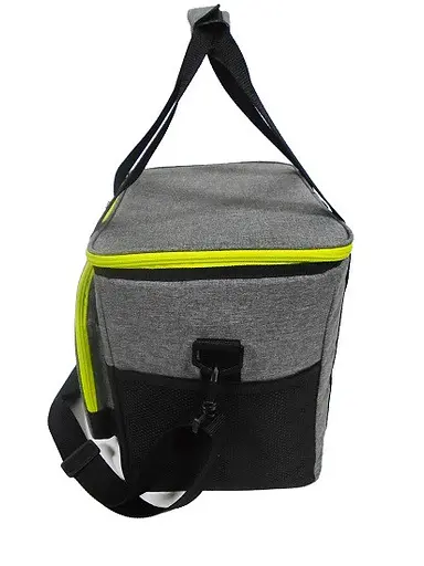 Сумка-холодильник Time Eco TE-320S 20 л сірий з чорним - фото 3