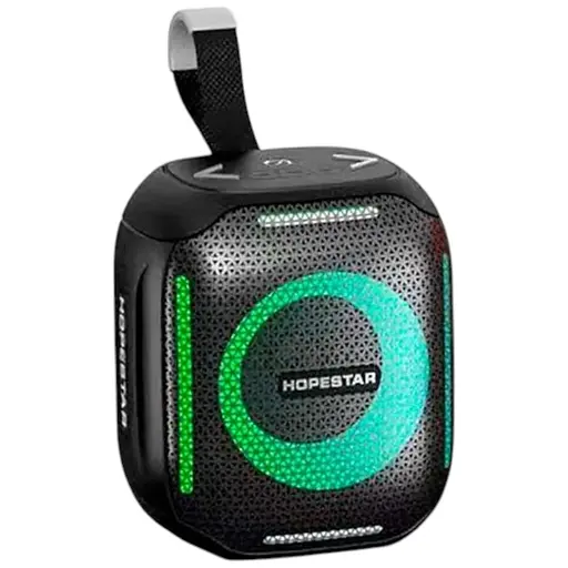 Компактна колонка Hopestar Party 300 Mini, 5W/TWS/IPX5/RGB/1800mAh, Orange