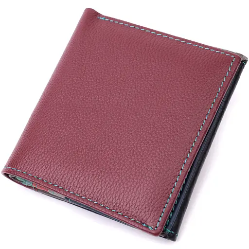 Кожаный женский кошелек ST Leather 10х9.5х1.5 см acs0028419 - фото 2