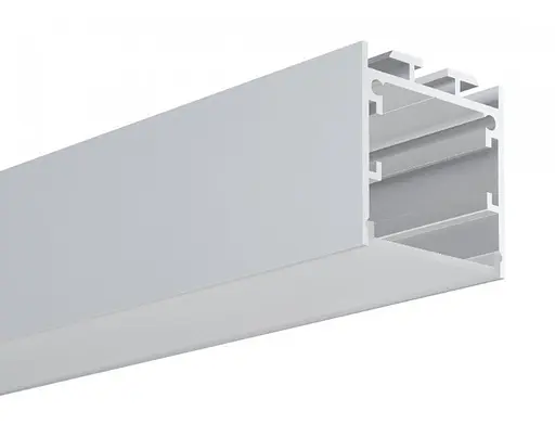 LED профіль підвісний з розсіювачем PC матовий опал, 2м KLOODI KLP3535 2 MX - фото 1