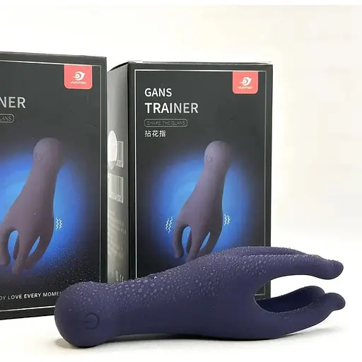 Интимный тренажер для головки члена для пениса Мужской мастурбатор 10 скоростей Вибратор для головки члена - фото 1