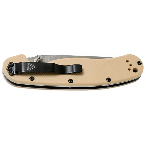 Ніж Ontario Knife RAT II D2 Desert Tan - фото 4