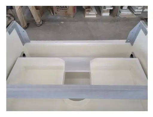 Тумба ПіК Сімпл + раковина Cersanit Como 80 см Білий 30412 - фото 3