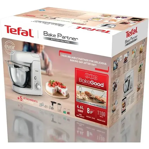 Кухонная машина Tefal Bake Partner QB525B38 - фото 5