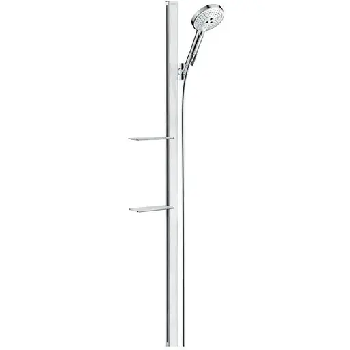 Душовий набір Hansgrohe Raindance Select S 120/150 см 3Jet White/Chrome 27646400, Хром - фото 1