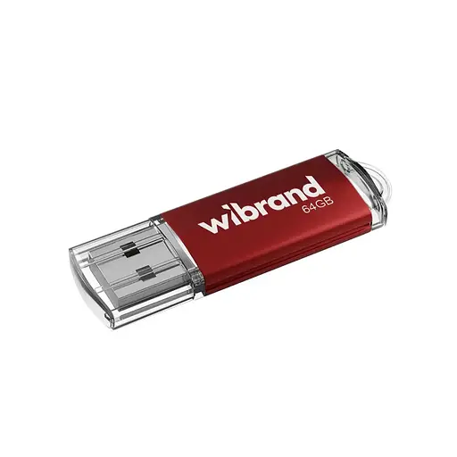 USB флеш накопитель Wibrand 64 ГБ Cougar Red USB 2.0 (WI2.0/CU64P1R)