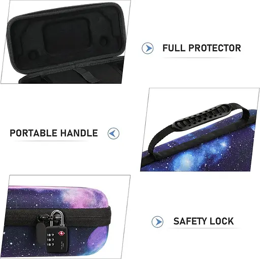Сумка, сумісна з Steam Deck, жорсткий чохол, сумісний з аксесуарами Steam Deck, переносна дорожня сумка, універсальний чохол з від - фото 3