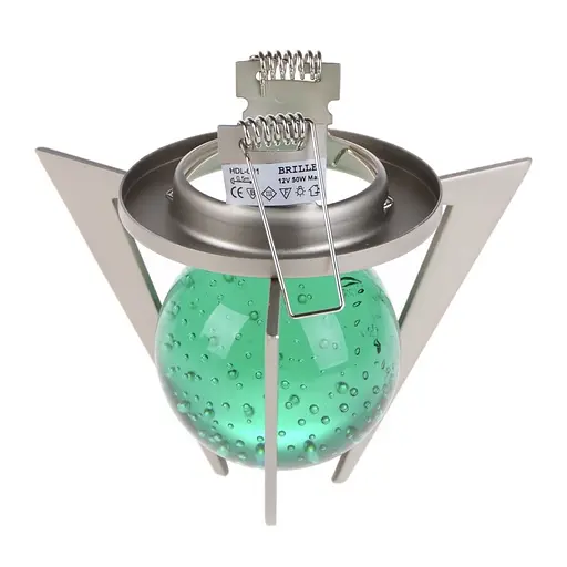 Світильник точковий Brille декоративний HDL-BA ALU/GREEN MR16 163329 - фото 2
