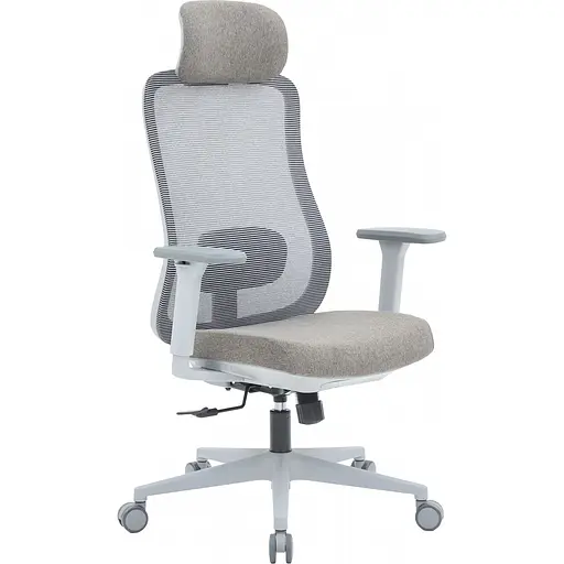 Офісне крісло OfficePro Wave OC599-G-G-G Gray [148649] - фото 2