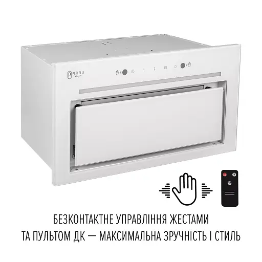 Вытяжка полновстраиваемая Perfelli Design Filini 5 Bianco Silenzio - фото 7