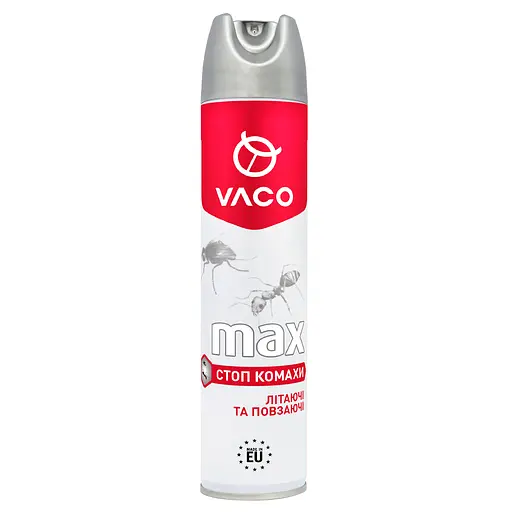 Аэрозоль Vaco Max от бегающих и летающих насекомых, 300 мл