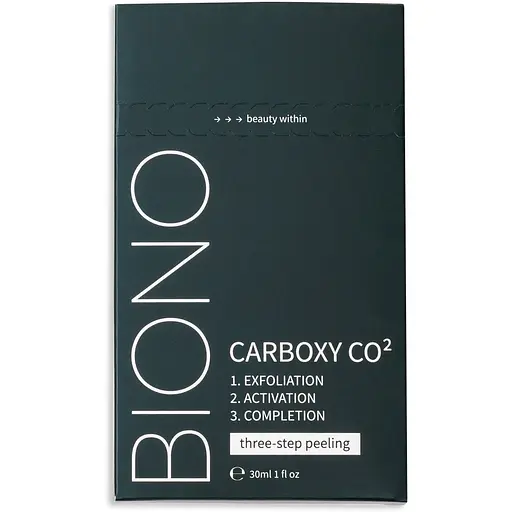 Набір для догляду за обличчям Biono Carboxy CO² трьохетапна процедура 30 мл - фото 2