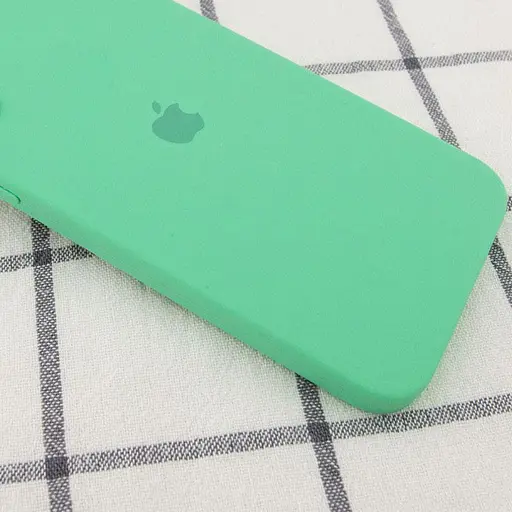 Чехол Epik Silicone Case Square Full Camera Protective AA для Apple iPhone 11 Pro Max 6.5 Зеленый/Spearmint - фото 2
