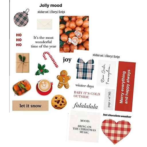 Стікери (Story) Script "Jolly mood"