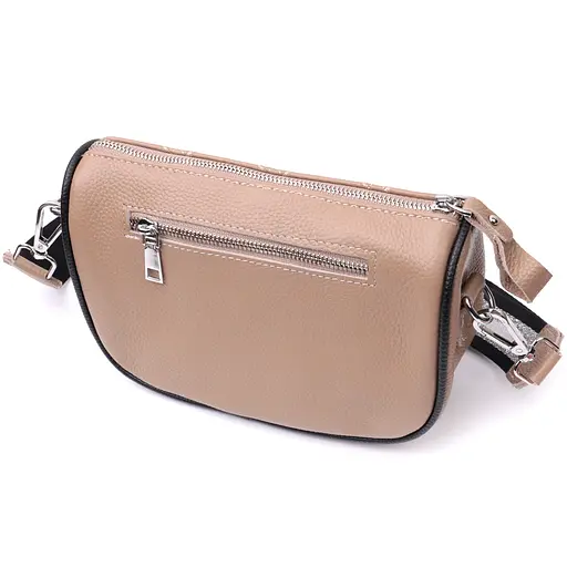 Полукруглая сумка кросс-боди Vintage для женщин из натуральной кожи 22х15.5х7 см sum0029002 - фото 2