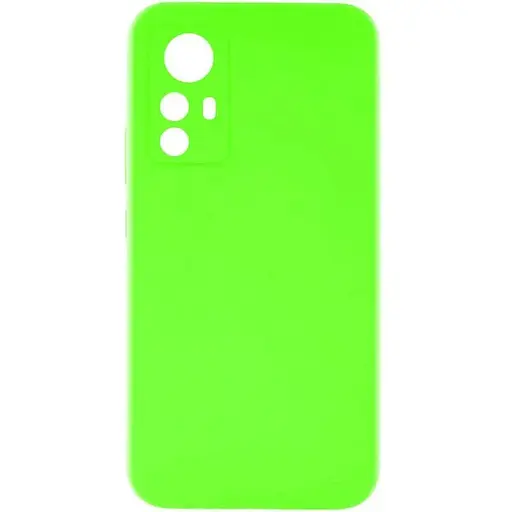 Чохол TPU Getman Liquid Silk Full Camera для Xiaomi Redmi Note 12S Салатовий / Neon Green