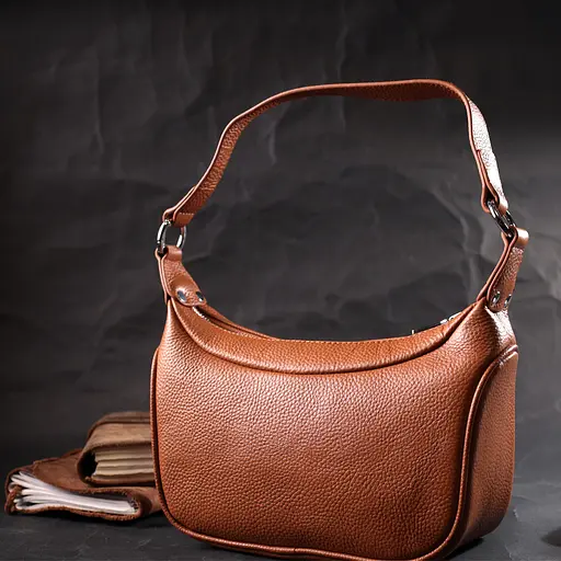 Жіноча шкіряна сумка Vintage 23х12х9.5 см sum0024745 - фото 8