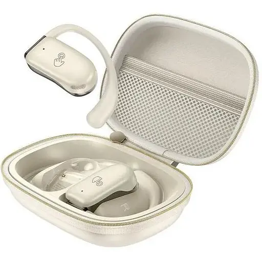 Беспроводные TWS наушники Hoco EA2 открытые |BT5.3, 60/390mAh, 6h| milky white