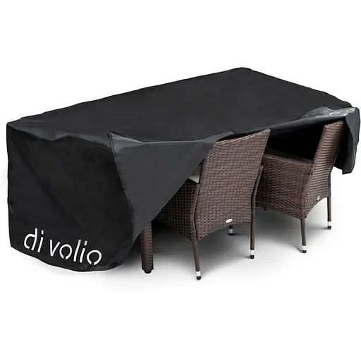 Садовая мебель Di Volio Verona 6+1 коричневая - фото 3