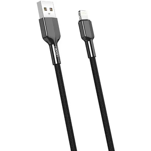 Кабель XO NB182 2.4A USB Cable lighting Черный