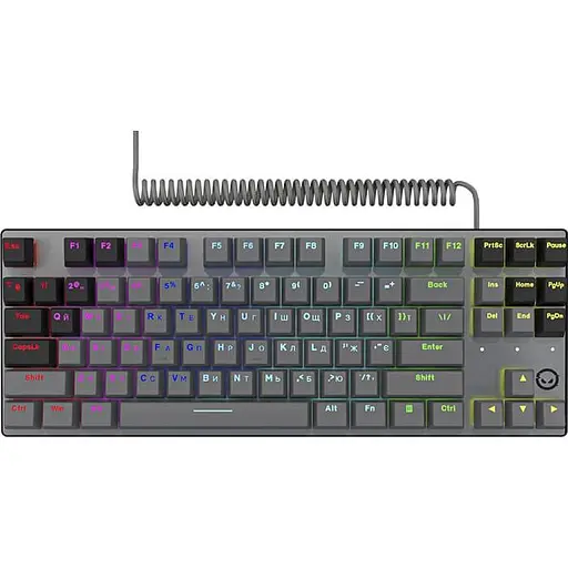 Клавиатура Lorgar Azar 514 TKL RGB EN+UA Black (LRG-GK514TKL-BK-UA) - фото 2