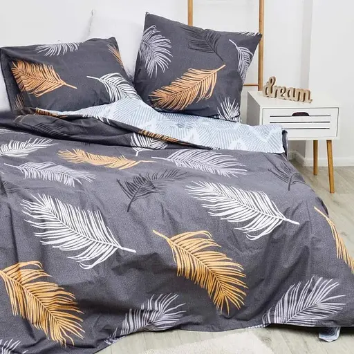 Комплект постільної білизни Viluta євро ранфорс 21144 100% бавовна - фото 2