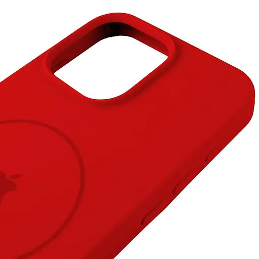 Чохол Epik Silicone Case Full Protective AA V2 with MagSafe для Apple iPhone 16 Pro 6.3 Червоний/Red - фото 5