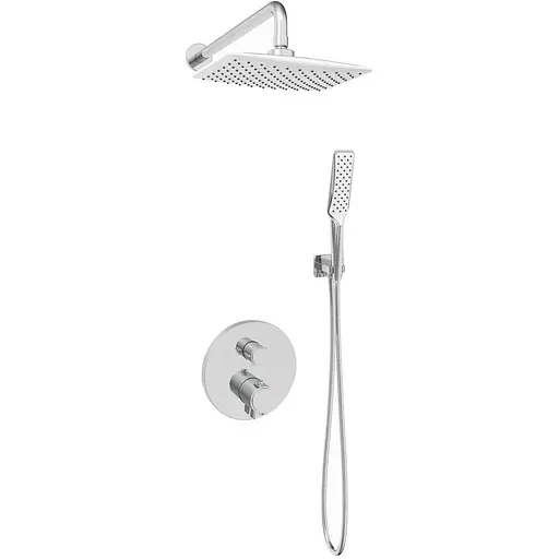 Душова система прихованого монтажу Volle Cromo Sistema 1584.090801, Хром - фото 1