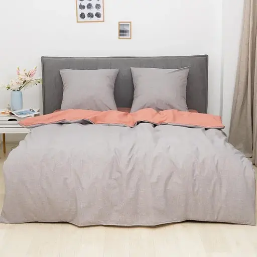 Комплект постільної білизни Viluta євро ранфорс 25372 100% бавовна - фото 1