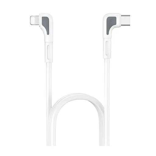 Кабель кутовий Remax RC -181i PD 20W Type-C to Ligtning білий