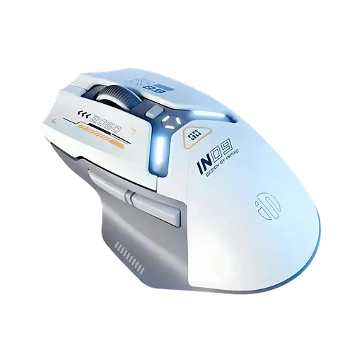 Мышь INPHIC IN9 White-Gray - фото 2