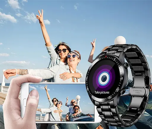 Смарт годинник Lige C2 водонепроникні IP68 (Чорний) - фото 3