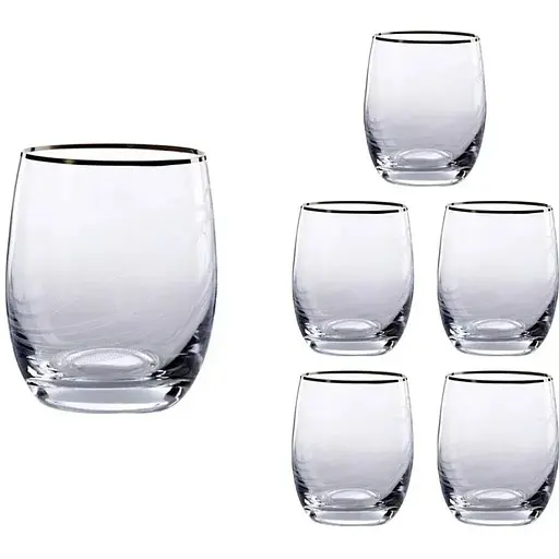 Набір склянок для віскі Lora Олімп 300 мл NGC149SETWISKEY-D