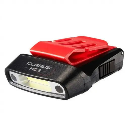 Фонарь налобный Klarus HC3 Black 100LM с датчиком движения