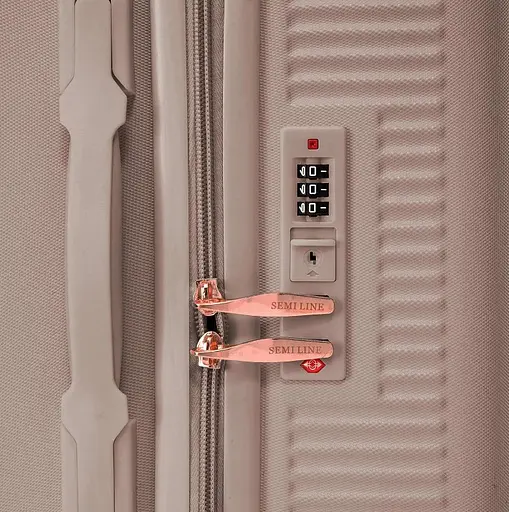 Валіза Semi Line 20" (S) Champagne (T5666-3) (DAS302650) - фото 7