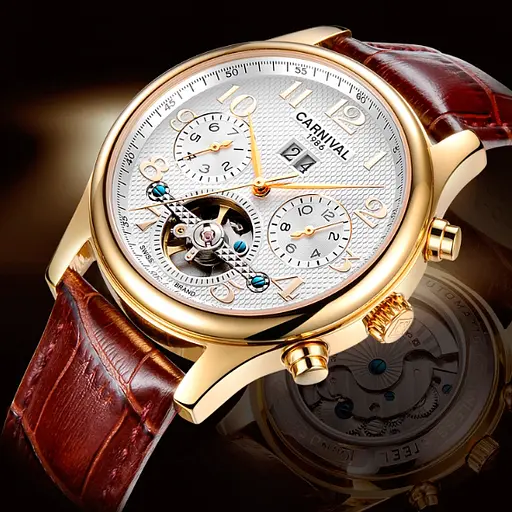 Годинник Carnival Swiss Brown - фото 9