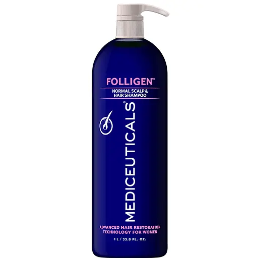 Шампунь для женщин против выпадения и утончения волос Mediceuticals Advanced Hair Restoration Technology Women Folligen