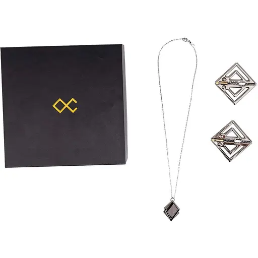 Зажимы для сосков с легкой подвеской Lockink Adjustable Nipple Clamps With Light Pendant - Grey - фото 9