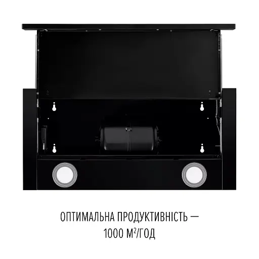 Вытяжка телескопическая Perfelli TL 6622 Full BL 1000 LED - фото 8