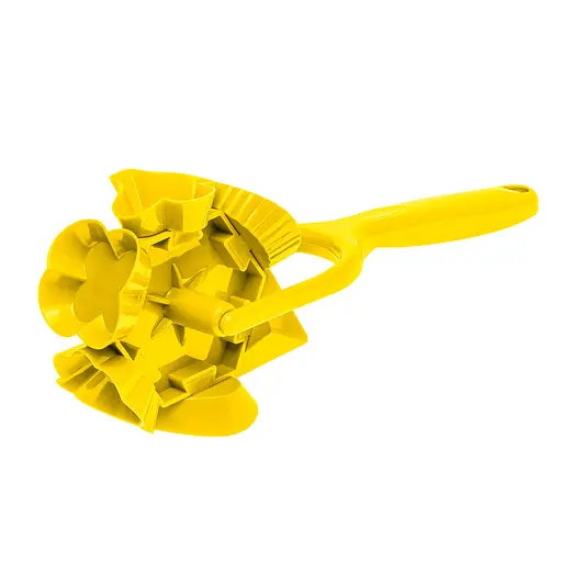 Валик нож-формочки для вырезания печенья 25 см, Kitchette Желтый 84881 - фото 1