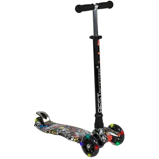 Самокат дитячий Best Scooter 12 Чорний 000254973