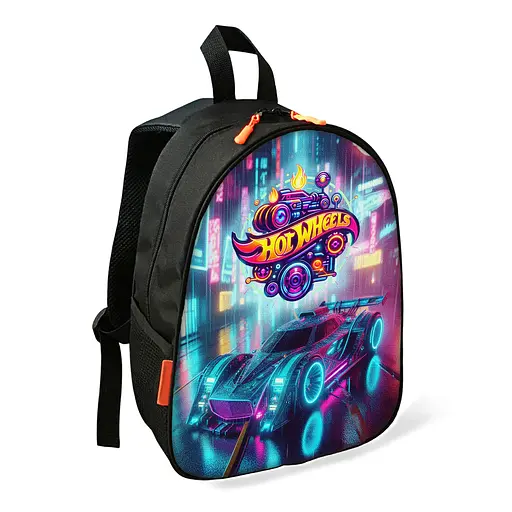 Рюкзак детский Хот Уилс / Hot Wheels школьный/городской 34х27х13 см для мальчика (02676)