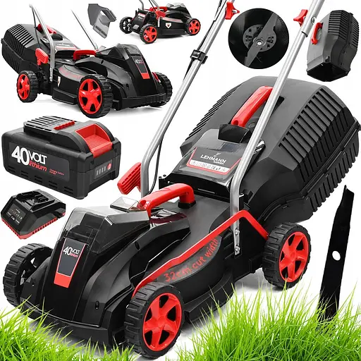 Газонокосарка акумуляторна Lehmann LGALM-4032 (32 см, 30 л) - фото 2