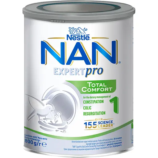 Сухая смесь NAN ExpertPro Total Comfort 1 для детей с рождения 800 г - фото 1