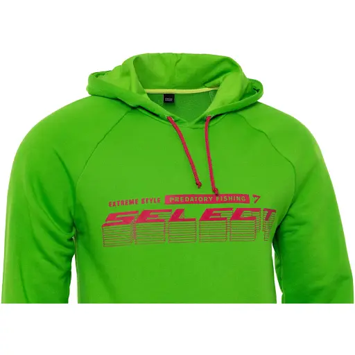 Реглан Select Hoodie Graded Logo Lime Global M Lime - фото 2