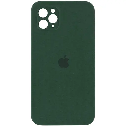 Чехол Epik Silicone Case Square Full Camera Protective AA для Apple iPhone 11 Pro Max 6.5 Зеленый/Cyprus Green